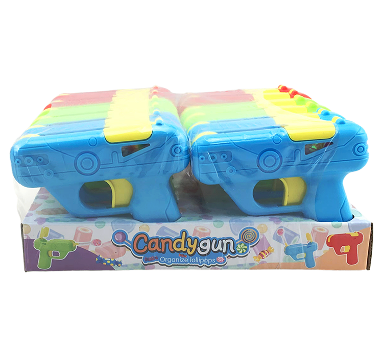 Mini solid-colored candy gun