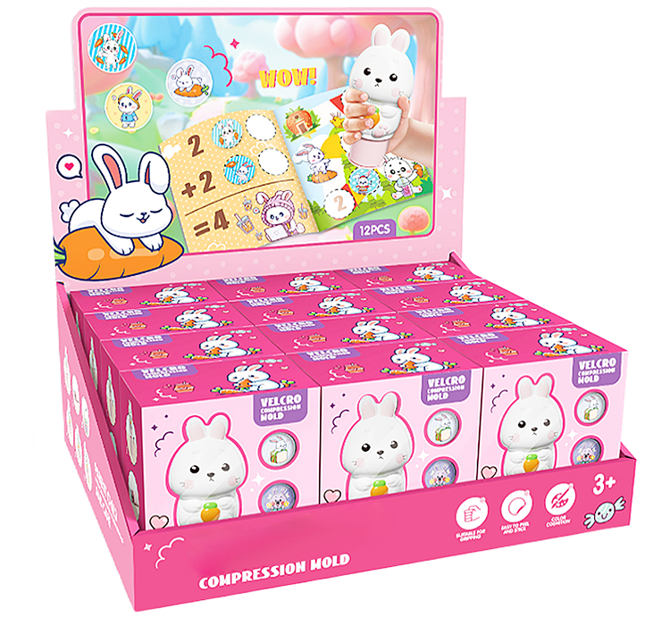  Dinosaur Rabbit Collectible Sticker Stamper 