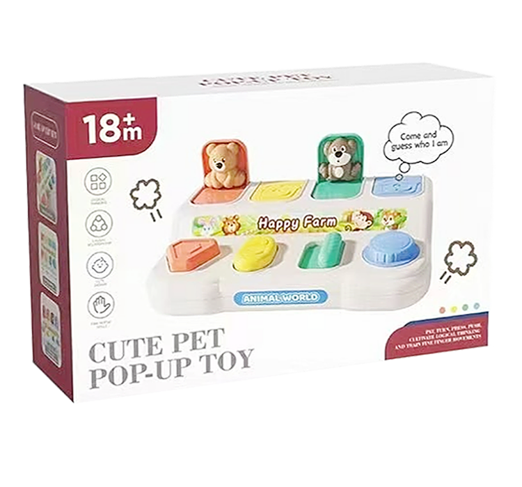 CUTE PET POP-UP TOY 